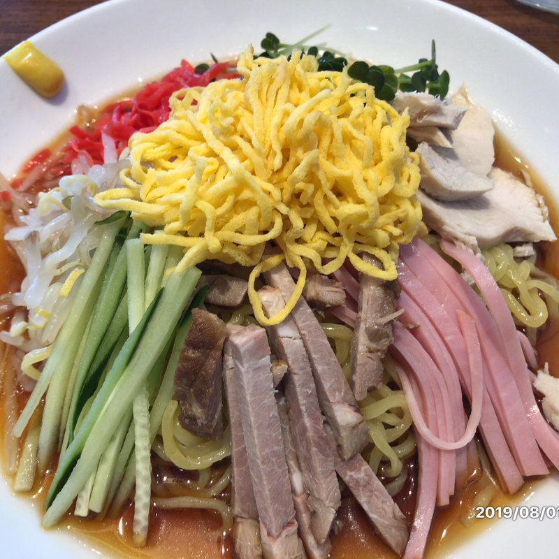 昔ながらの冷し中華(雲龍一包軒 錦糸町店)