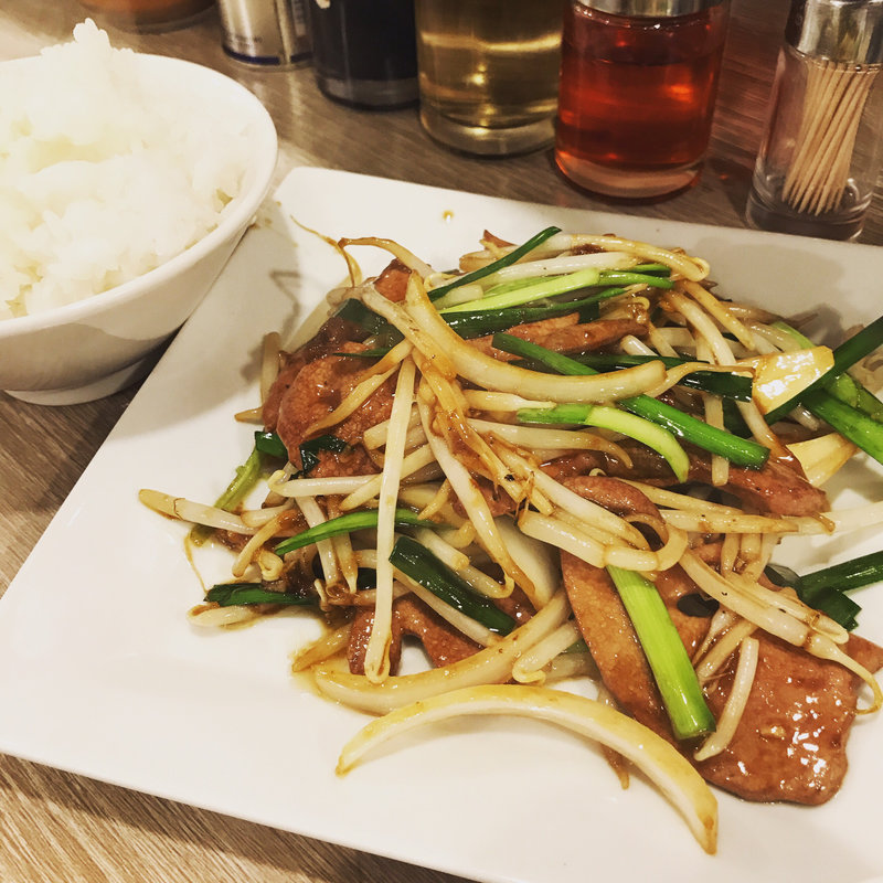 ニラレバー(横浜餃子軒)