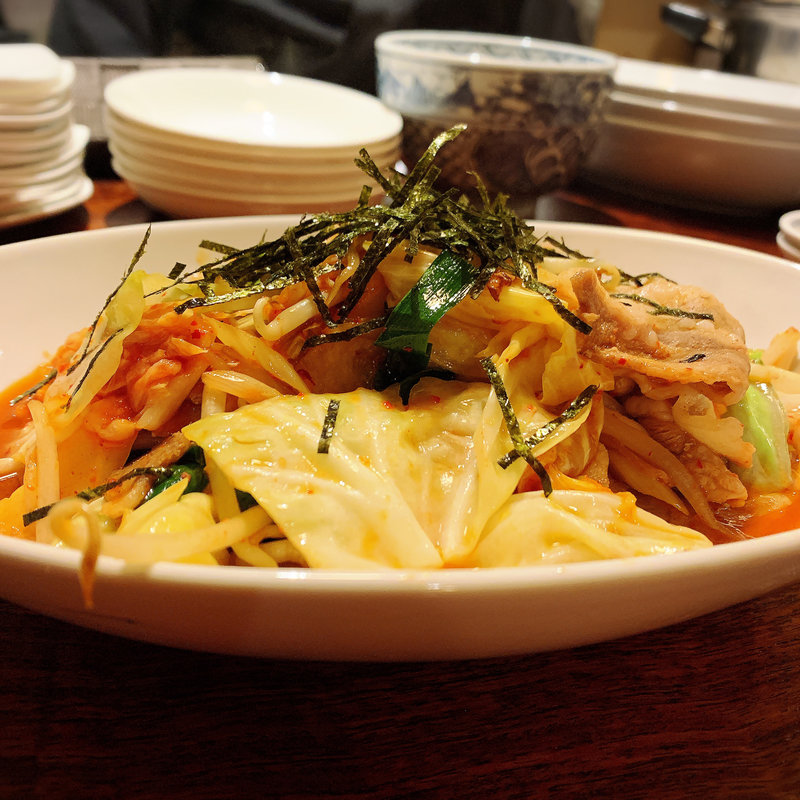 豚キムチ(メシ酒場 鈴木ちゃん)