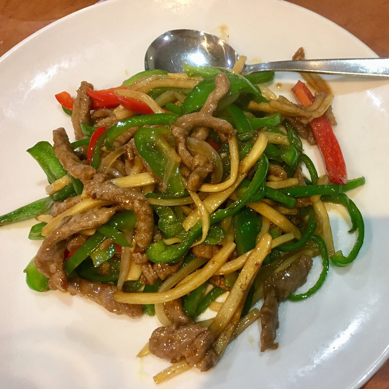 青椒肉絲(純華楼)