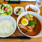 スープカレー定食(スープカレー店 34)