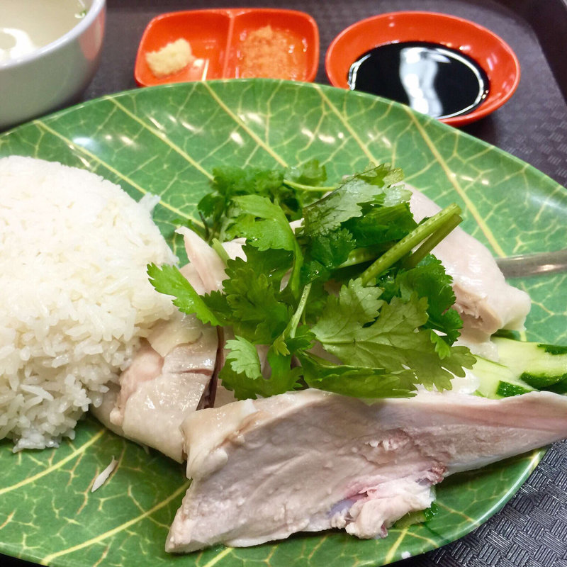 海南チキンライス(シンガポール・コピティアム)