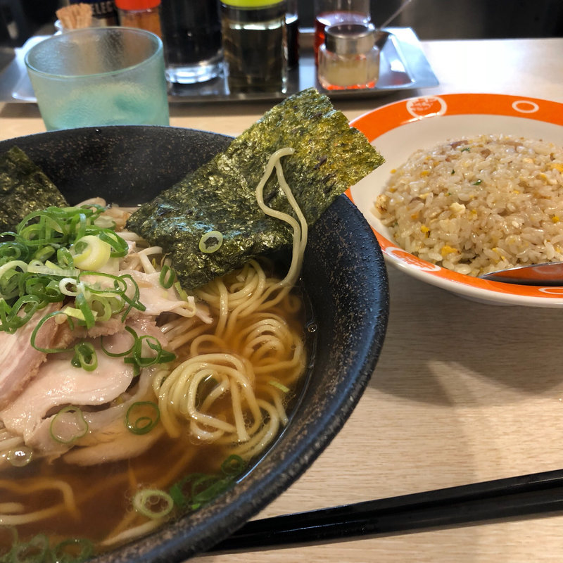 醤油ラーメンセット(長崎ちゃんめん 山口防府戎店 )