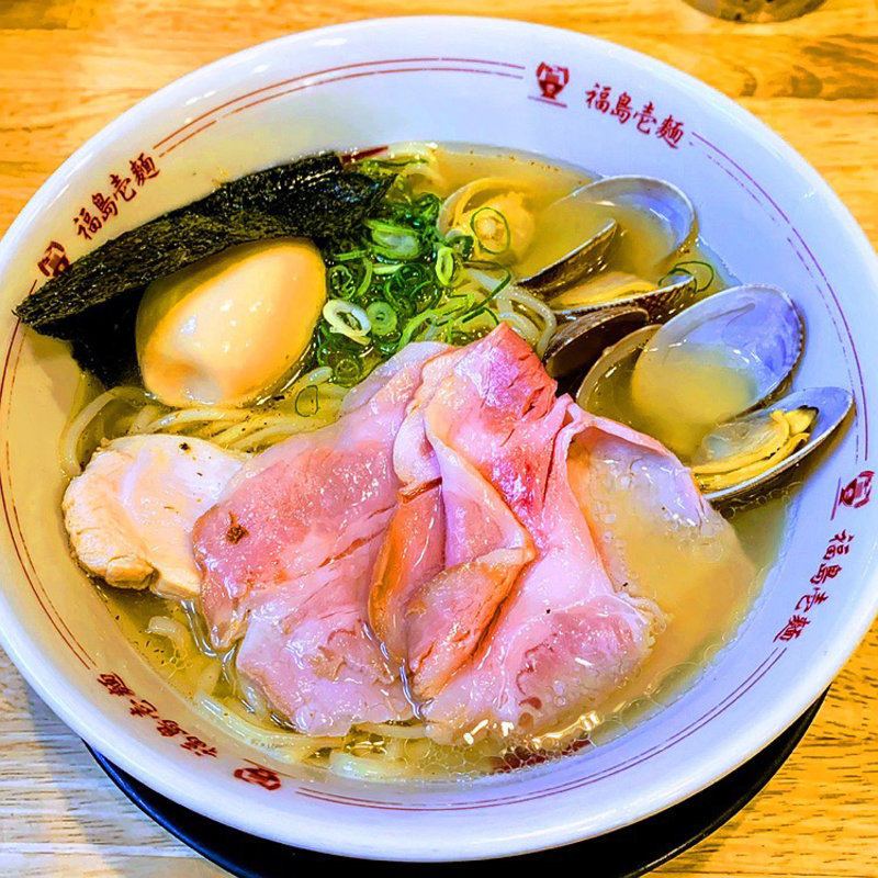淡麗塩ラーメン 煮玉子入(福島壱麺 （イチメン）)
