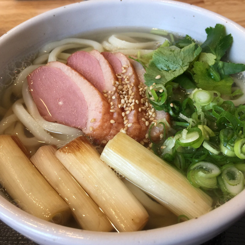 鴨南蛮(うどん紬麦)