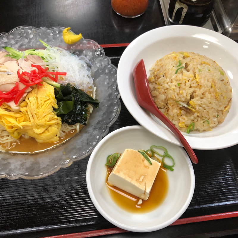 冷麺定食(珉珉 桜橋店)