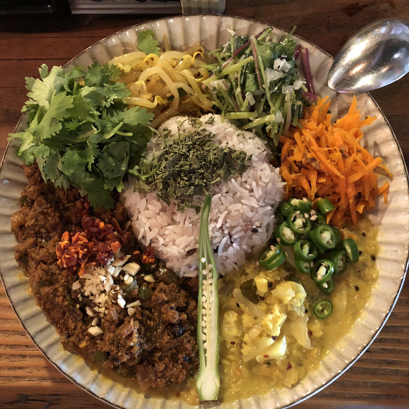 カレー(喫茶ひるげつ)