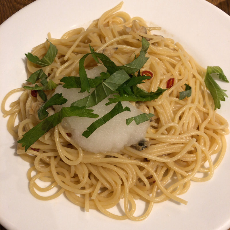 あさりと大葉の和風パスタ(Bd26)