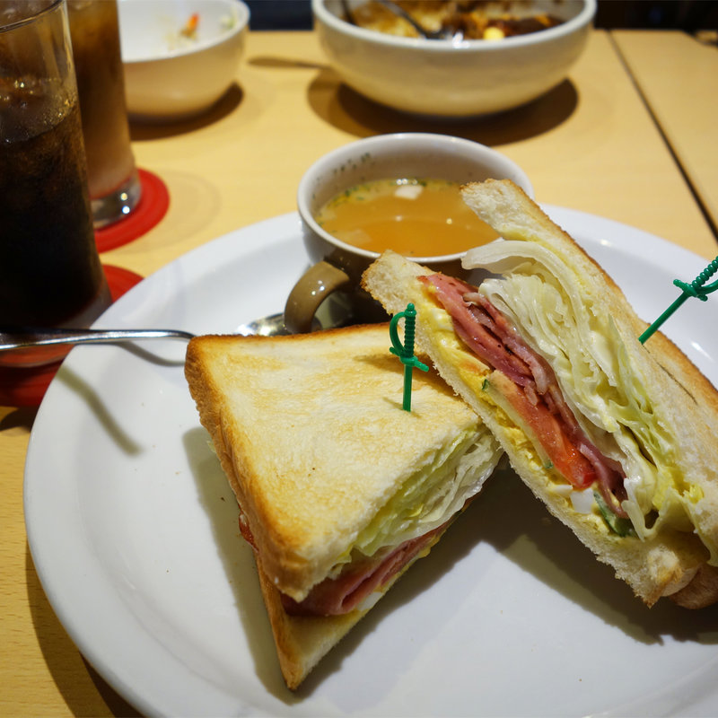 具だくさん焼きサンドセット(サン・フカヤ)