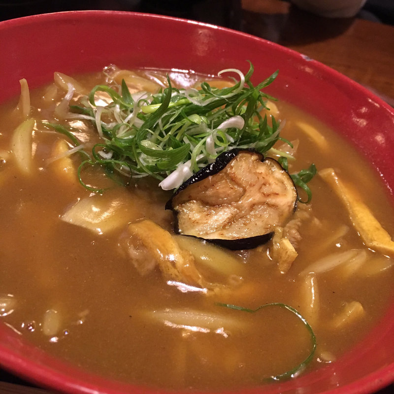 カレーうどん(にし家 本店 （にしや）)