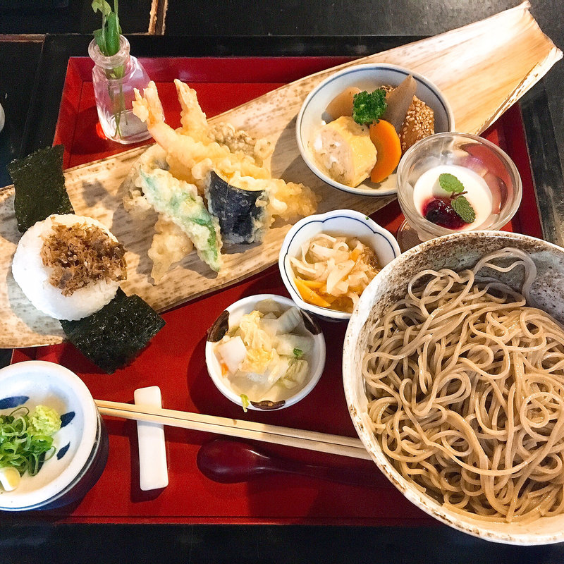 季（とき）蕎麦(下芳我邸)