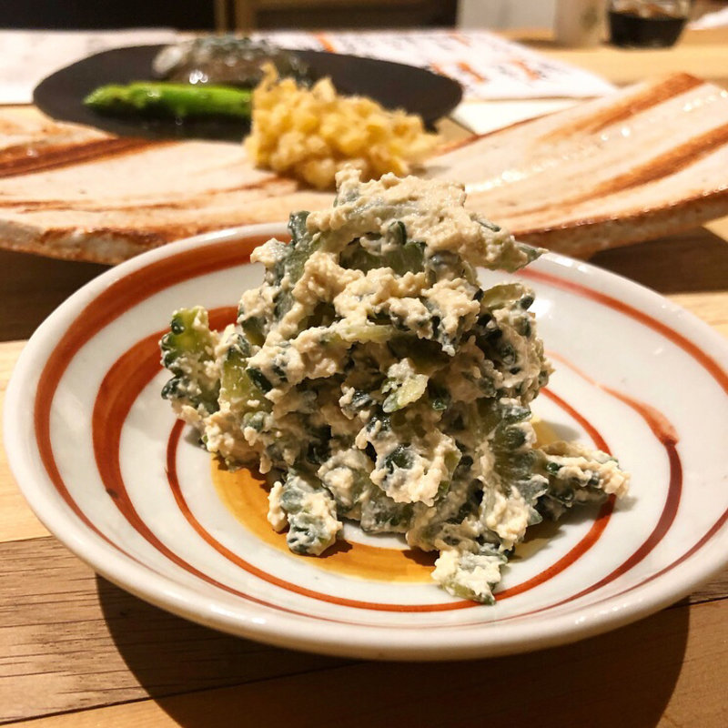 ゴーヤ白和え(可笑味)