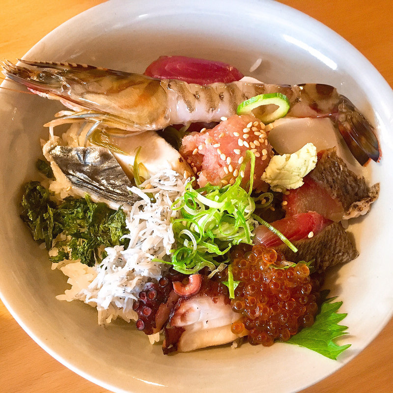 海鮮丼(海老丸 )