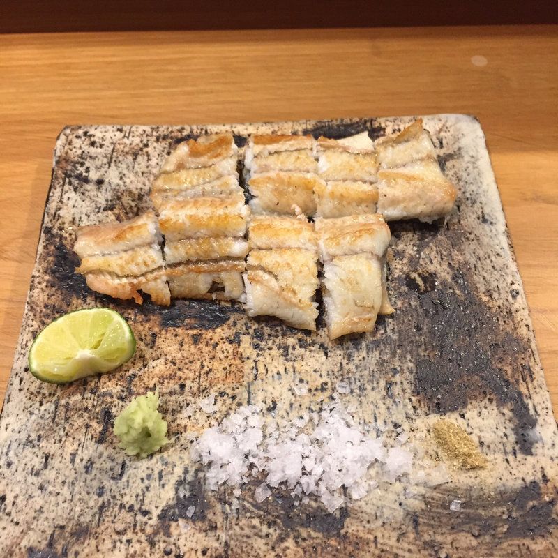 うなぎの白焼き(炭kappo hirac)