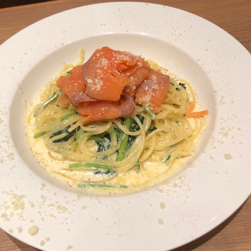 クリームパスタ(All Day Dining Hikari)