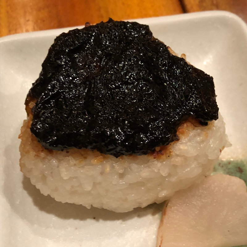 ”四万十川岩のり”焼きおにぎり(jige 東中野店 （ジゲ）)
