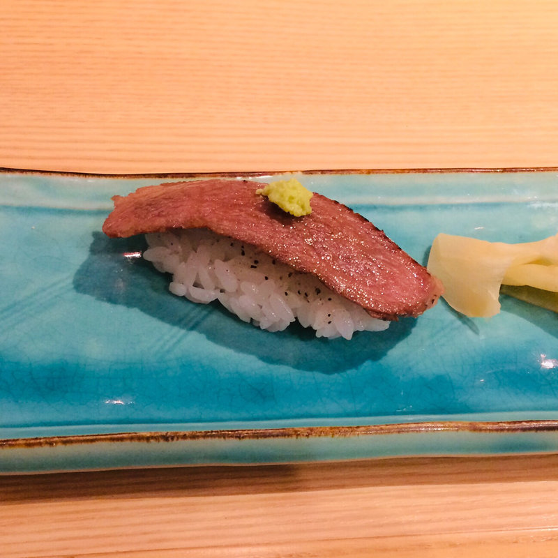 A5大トロレアステーキ(板前寿司 江戸)