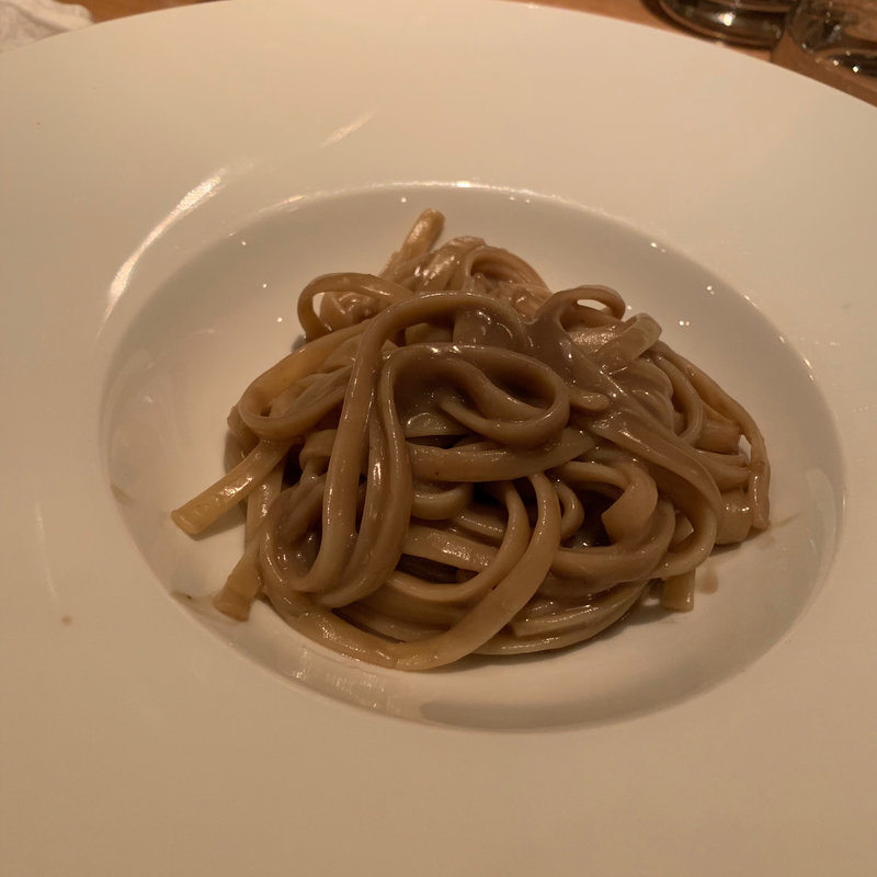 アメリケーヌソースをシンプルに味わう一皿(ラス)