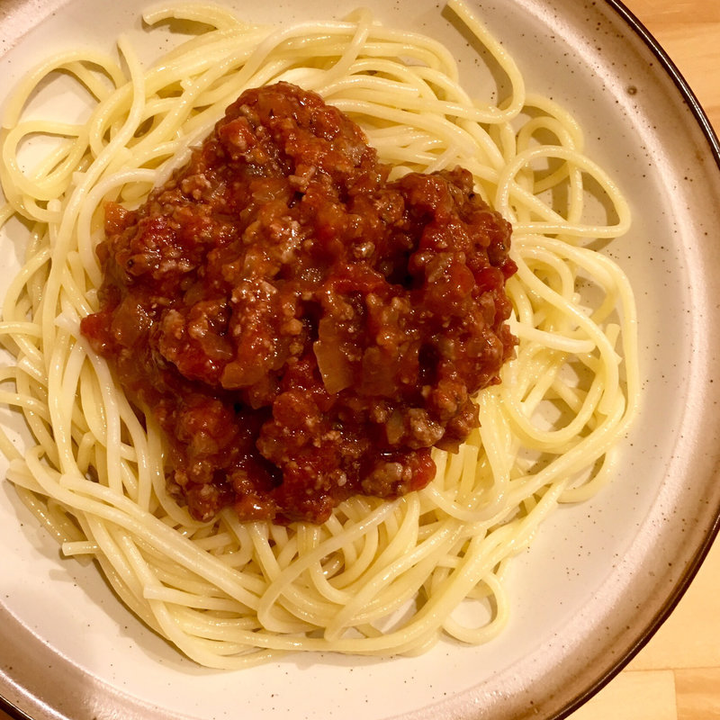 ミートスパゲッティ(家庭の味 ほろよい)