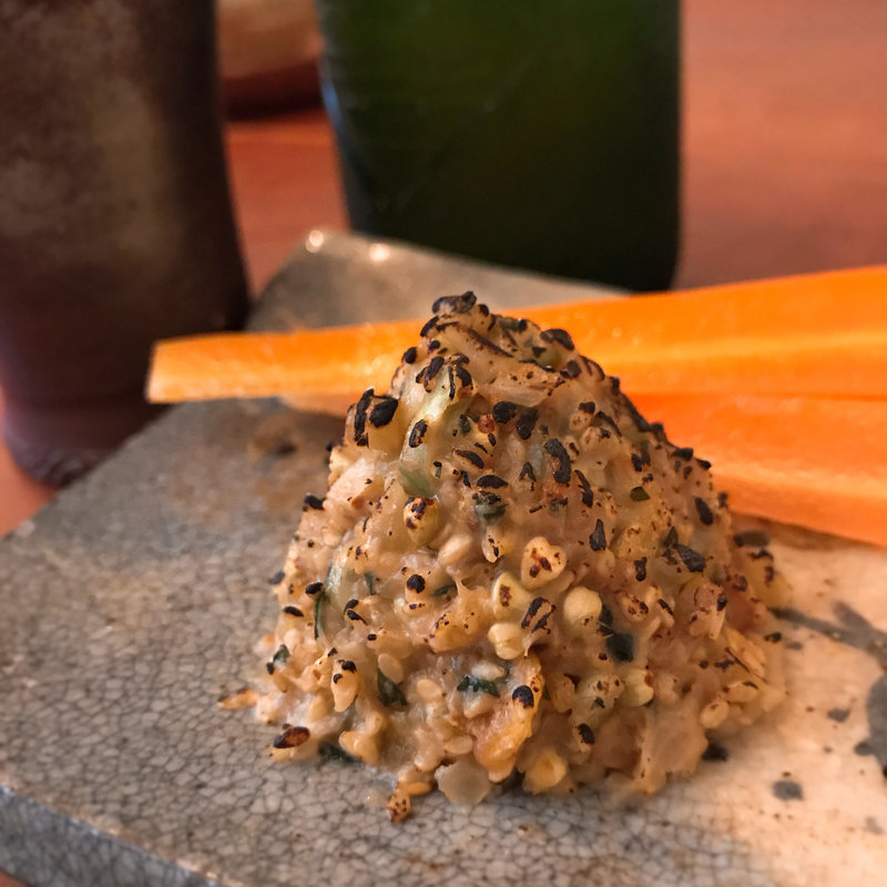 焼き味噌(手打ちそば 日曜庵)