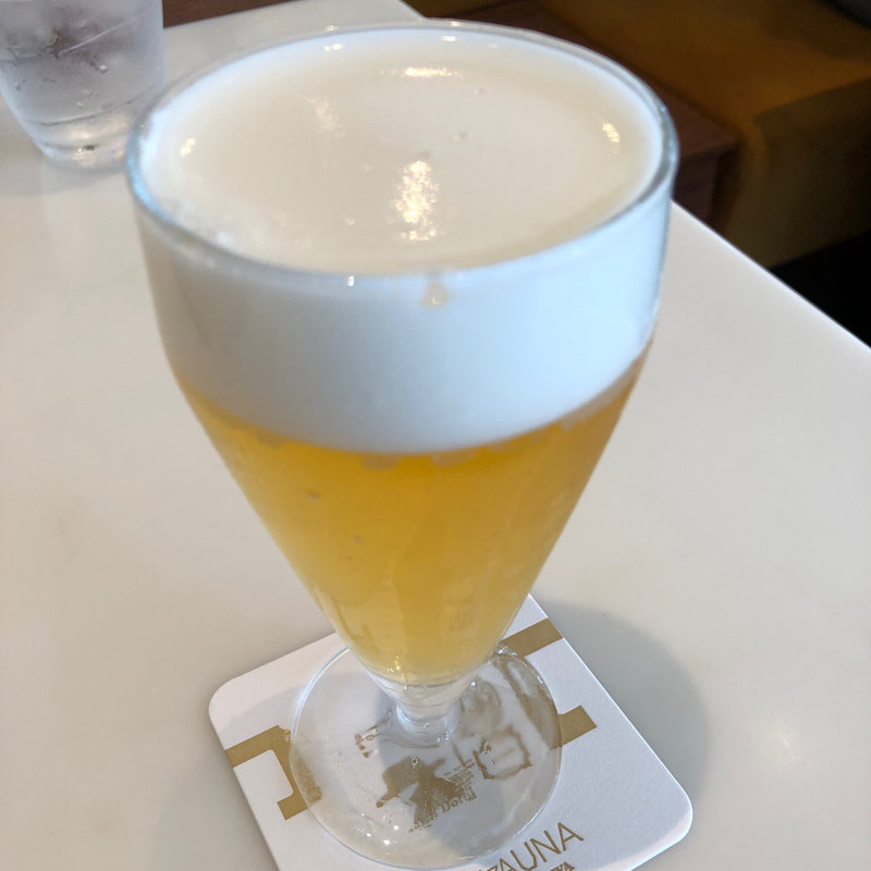 ランチビール(ぴょんぴょん舎  GINZA UNA)