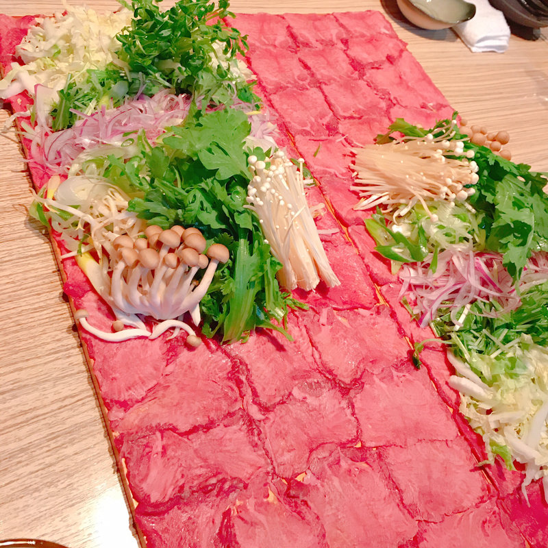 牛タンしゃぶしゃぶコース飲み放題付き(うずまき 十三総本山)