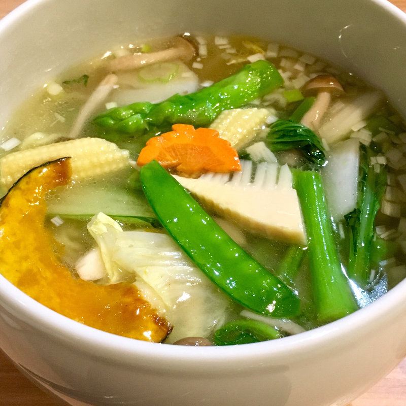 野菜スープそば(中華ダイニング グルペット)