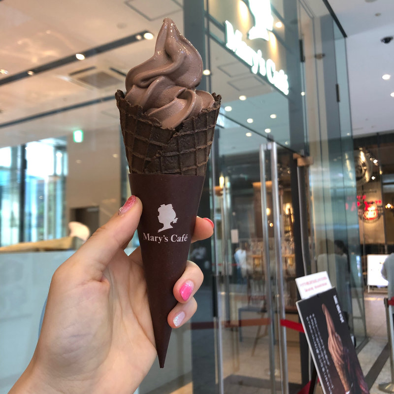 ソフトクリーム ショコラ(メリーズ カフェ )