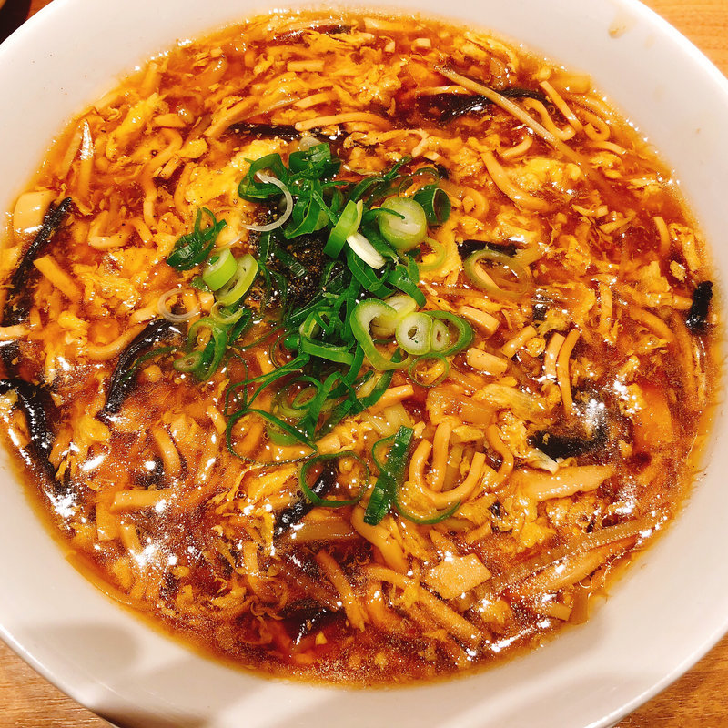 サンラータンメンセット(鼎泰豐（ディンタイフォン）阪急うめだ本店)