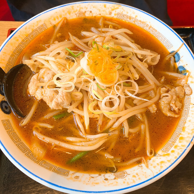 辛味噌ラーメン(山田うどん食堂 赤井店)