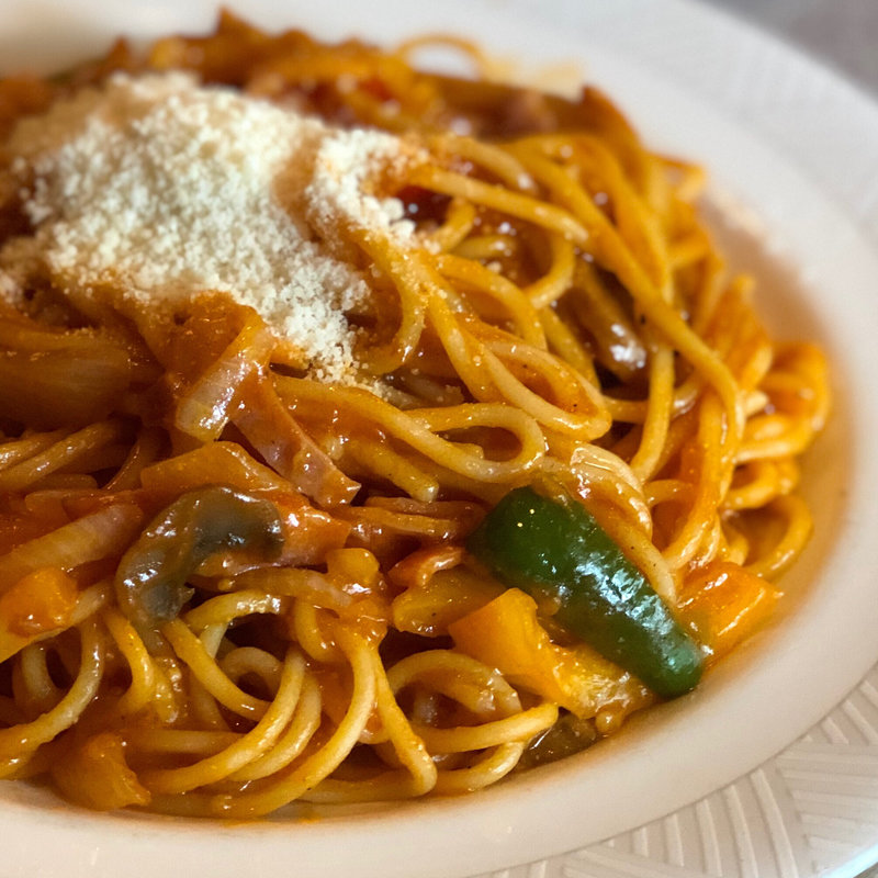 ランチ3，スパゲティナポリタン(チロリン夢来 )