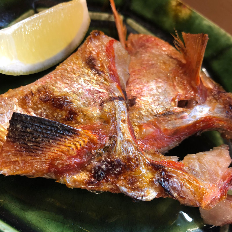 金目鯛のカマ焼き(峰屋 )