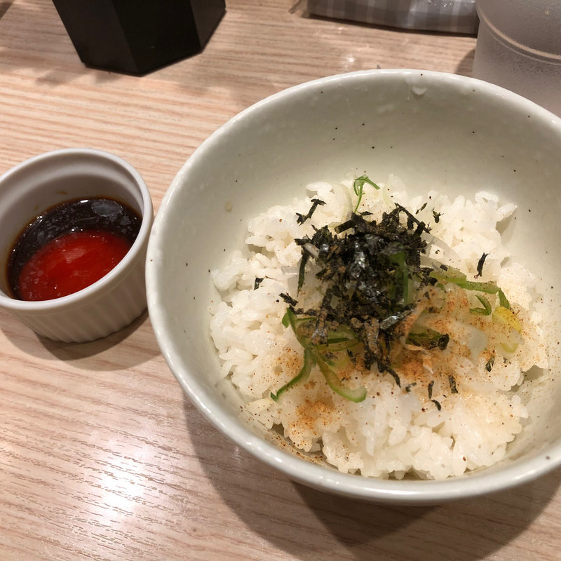 熟成卵かけご飯(中華そば 竹むら)