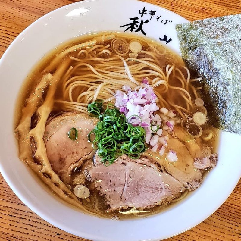 煮干しそば(中華そば 秋山)