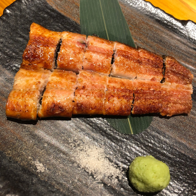 うなぎの白焼き(燈火)