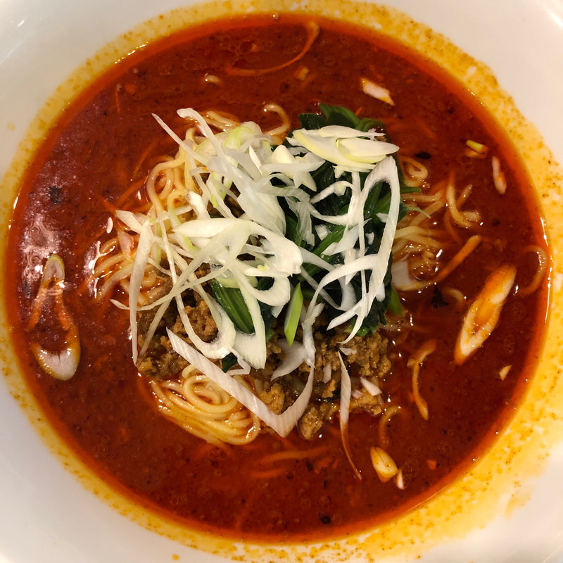 超激辛担々麺(珉珉 豊洲店)
