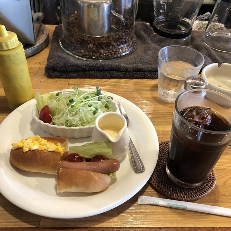 モーニング(ホットドッグ)(喫茶ドンキー)