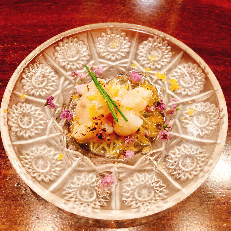 オマール海老の炙り(虎峰 （コホウ）)