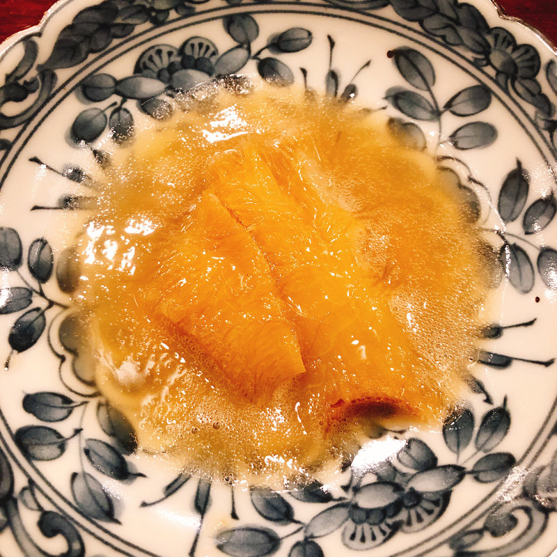 フカヒレの白湯煮込み(虎峰 （コホウ）)