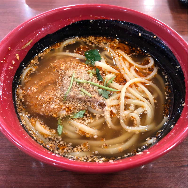 胡麻香る坦々麺(くら寿司 枚方長尾店)