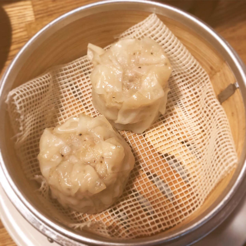 胡椒焼売(水餃子と胡椒シュウマイの二兎)