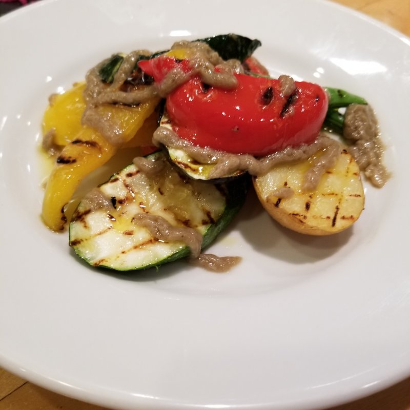 グリル野菜のアンチョビソース(Cucina Italiana Casa)