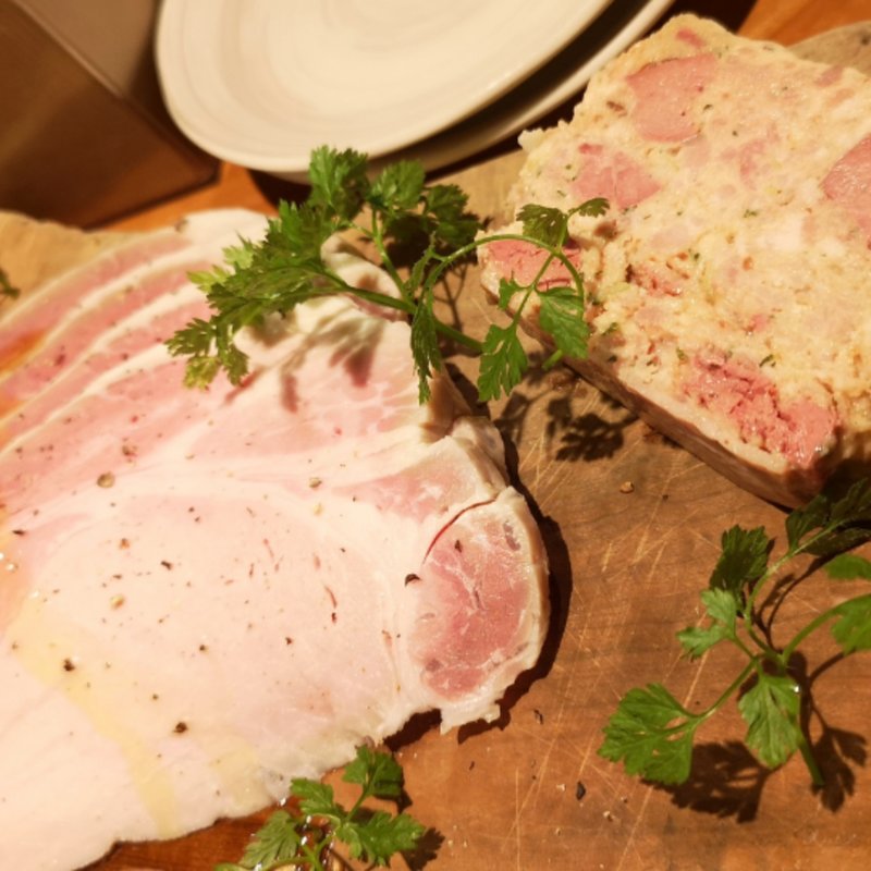 ロースハムとパテのセット(GRILL KONYA)