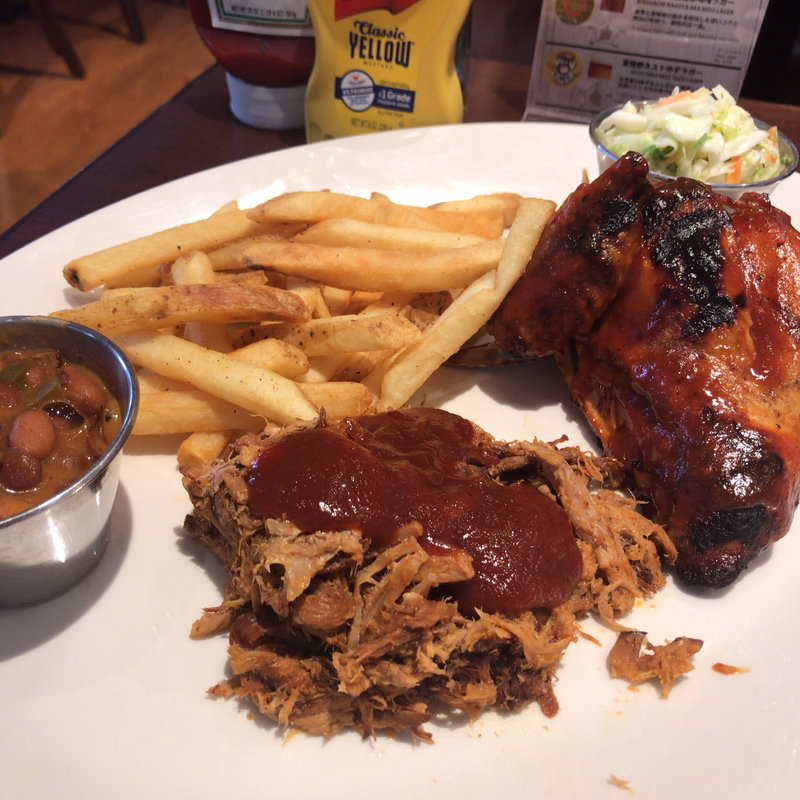 バーベキューコンボ(Chicken-pork)(ハードロックカフェ 上野駅 （Hard Rock CAFE）)