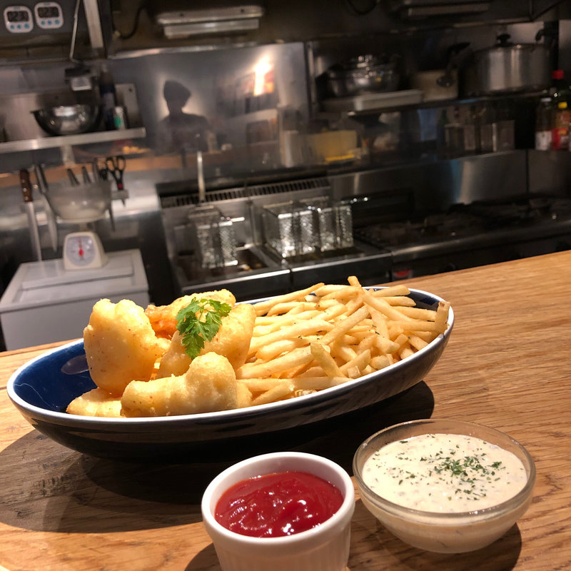 フィシュアンドチップス(潮見スキッパーズ)