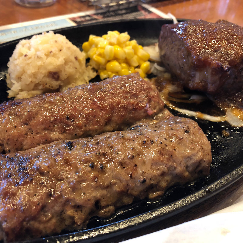炭焼超厚切りサーロインステーキウルグアイ産(ステーキハウス ブロンコビリー小手指店)