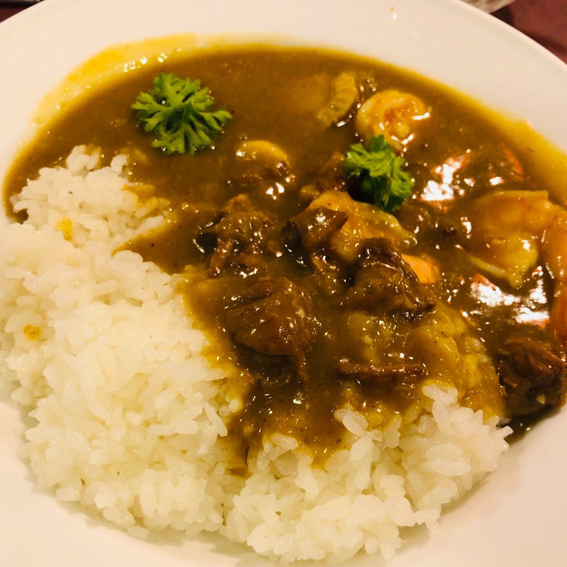 シーフードビーフカリー(カリーすなっく・ベンガル)