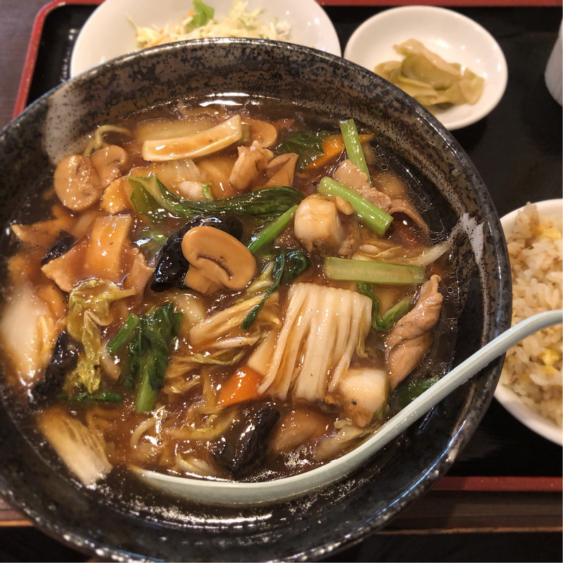 五目そば(四川料理 留園)