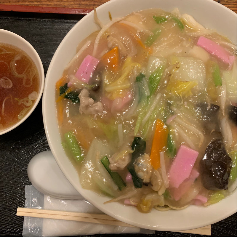 皿うどん(三芳八 新橋)