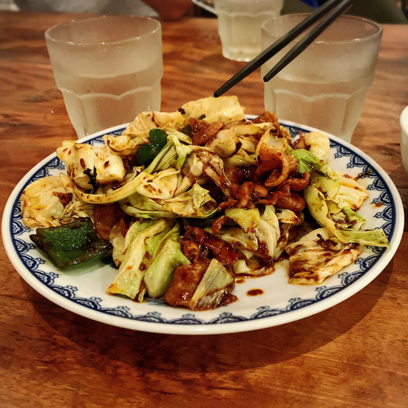 豚キャベツ味噌炒め(蒼龍唐玉堂 六本木店)